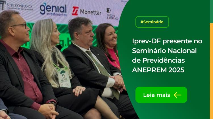 Capa da notícia: Seminário discute a necessidade de fortalecer a previdência